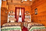 Holly Hill Ocoee River area cabin rental- bedroom 2 
